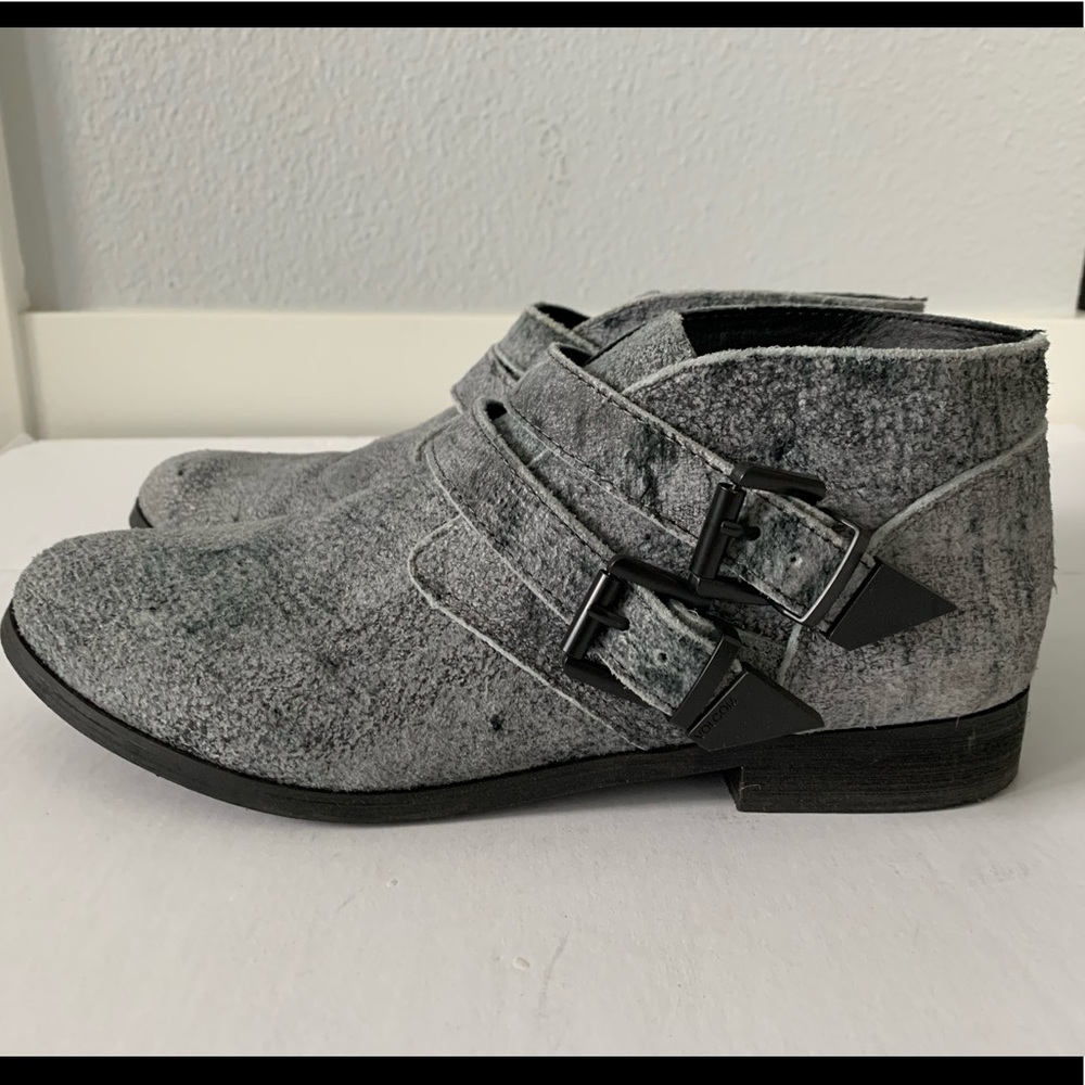 Stylish Gray Ankle Boots